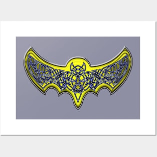 Celtic Bat Logo 5 Posters and Art